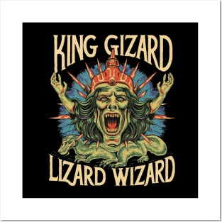 King Gizzard And The Lizard Wizard Posters and Art